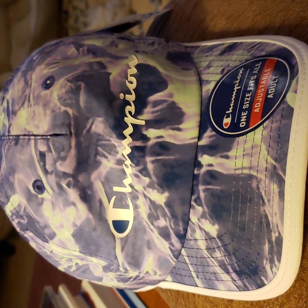 Champion Tye Dye Snap back hat New One Size
